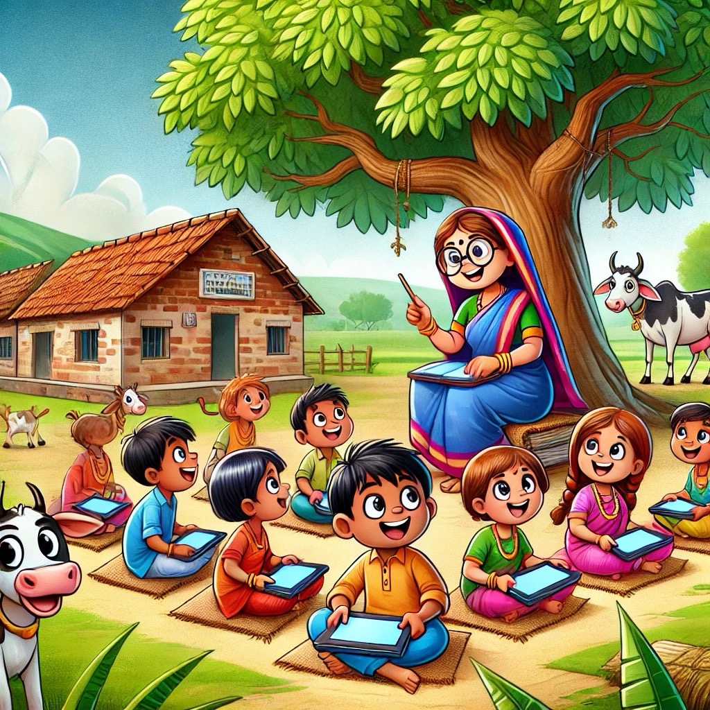 AI and neem trees: India’s new learning revolution has no walls.